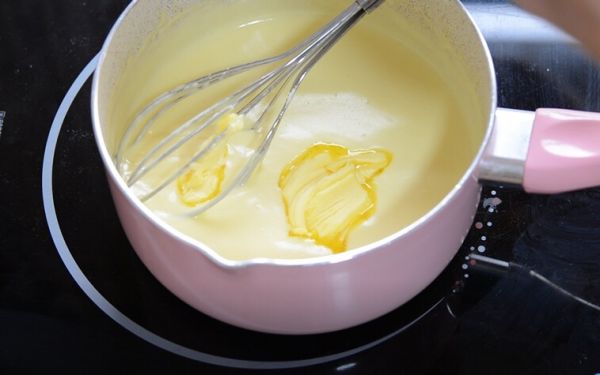 爆浆卡仕达蛋糕#网红美食我来做#