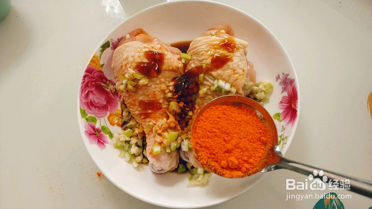 香酥炸鸡腿的做法