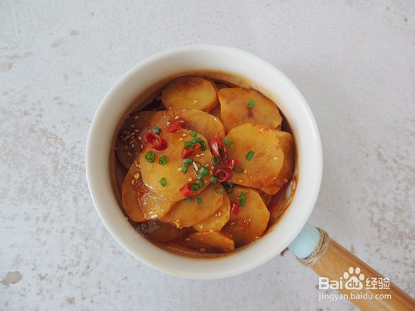 凉拌土豆片怎么做