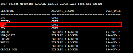 Oracle 用户解锁之后总被锁住
