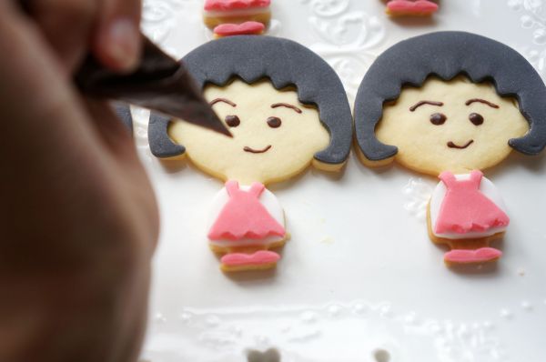 樱桃小丸子翻糖饼干