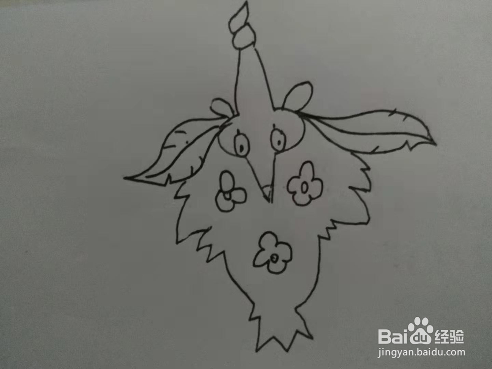 口袋妖怪结草贵妇手绘教程