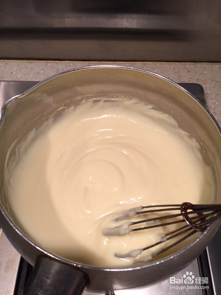 小泡芙(卡士达酱)的做法