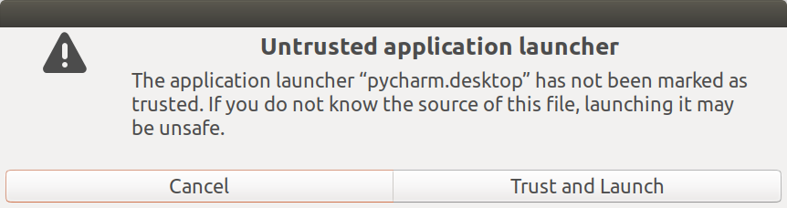 Ubuntu安装Pycharm并添加系统快捷启动图标