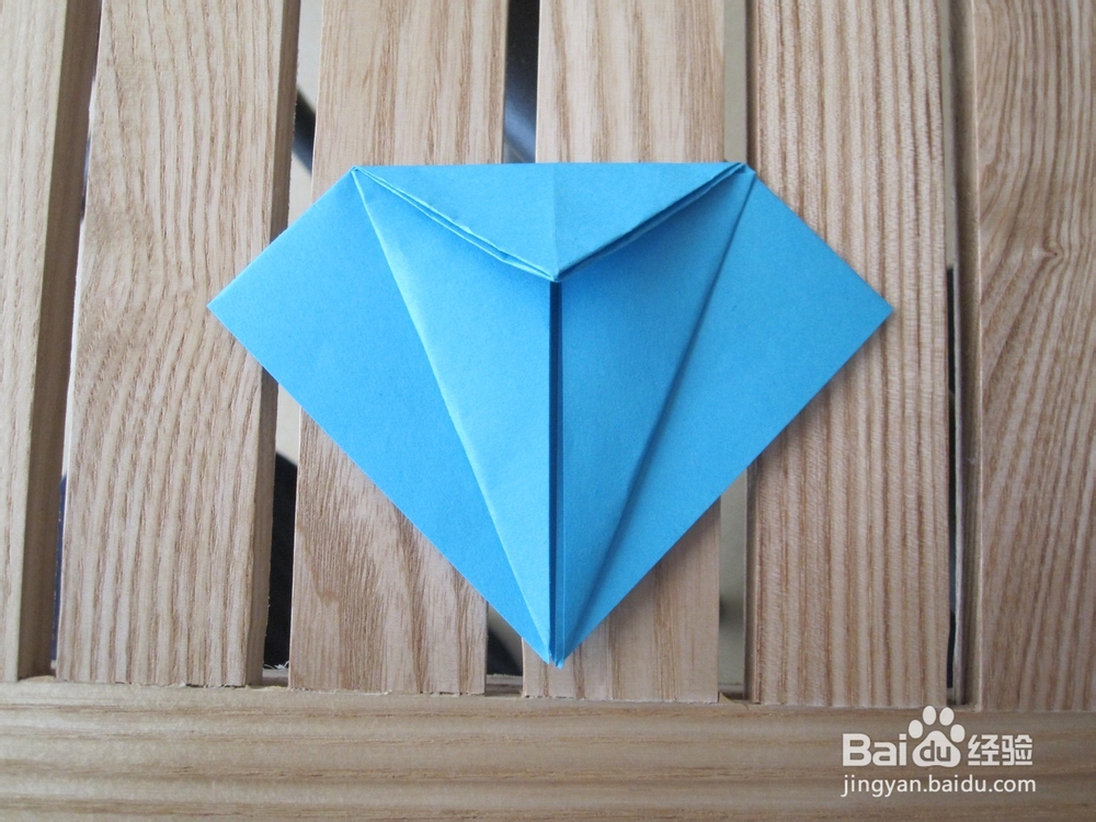 彩色八角星的折法