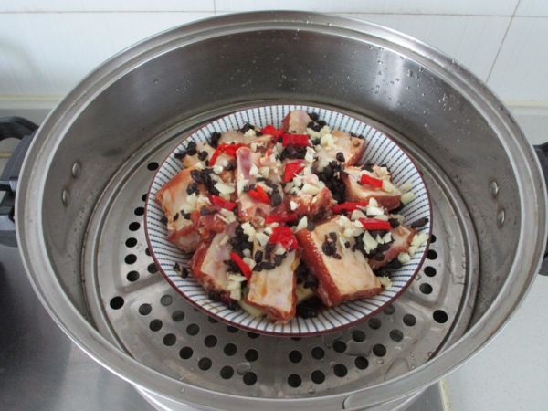 豆豉土豆蒸肋排