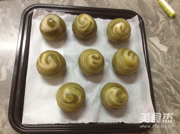 紫薯蛋黄抹茶酥