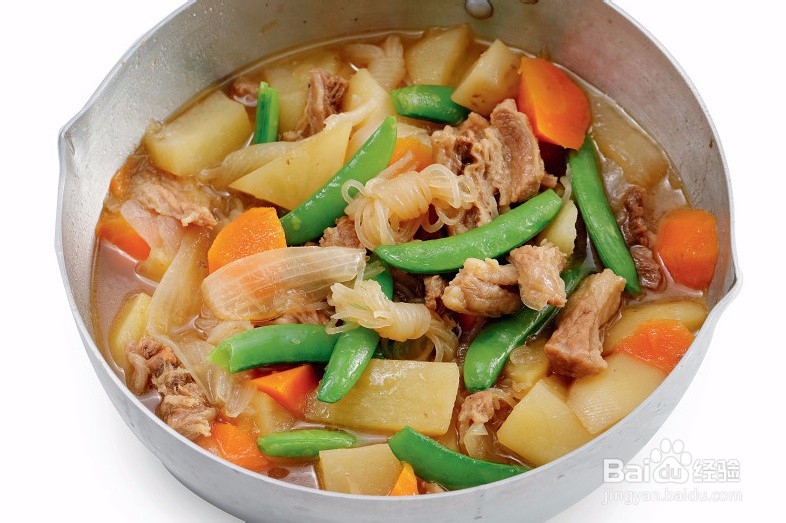 家常咸香肉土豆