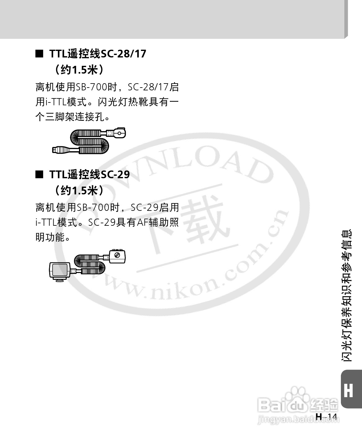 尼康SB-700数码相机使用说明书:[15]