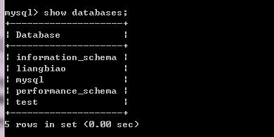 Mysql教程：[4]查看数据库信息