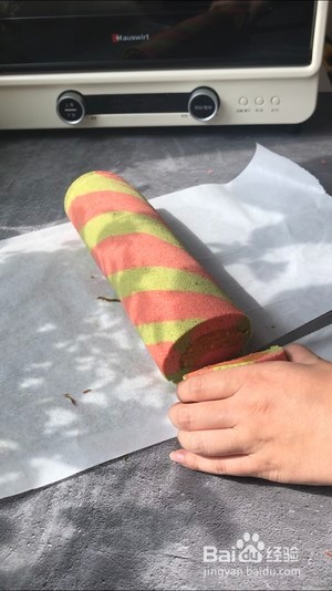 双色蛋糕卷的做法