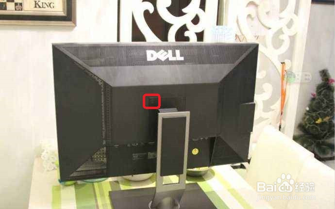 戴尔显示器底座怎么拆