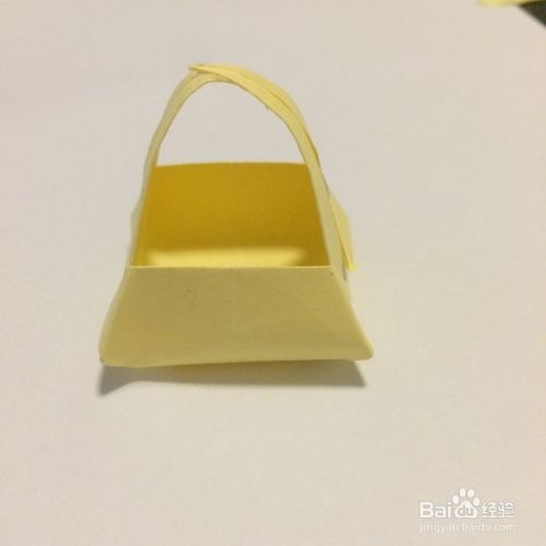 折纸小花篮的方法