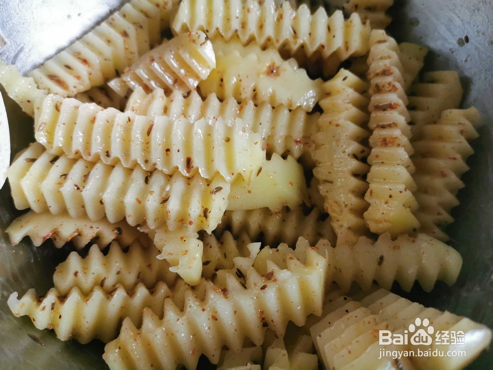 烤薯条的做法