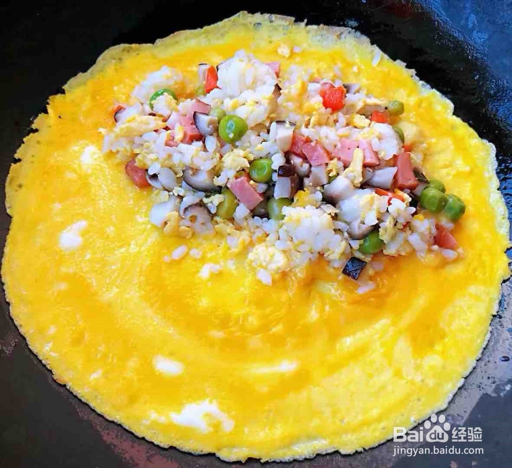 蛋包饭的做法