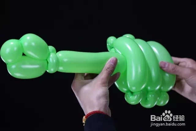 魔术长条气球教程(第19期)——乌龟