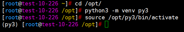 Centos7搭建python3虚拟环境方法