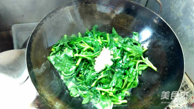 蒜泥木耳菜的做法