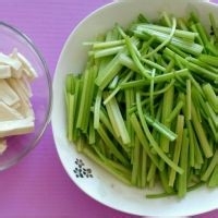 香芹肉沫豆腐