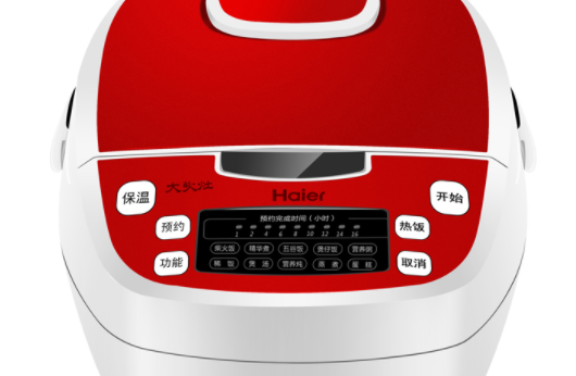 海尔电饭煲蒸米饭按哪个键