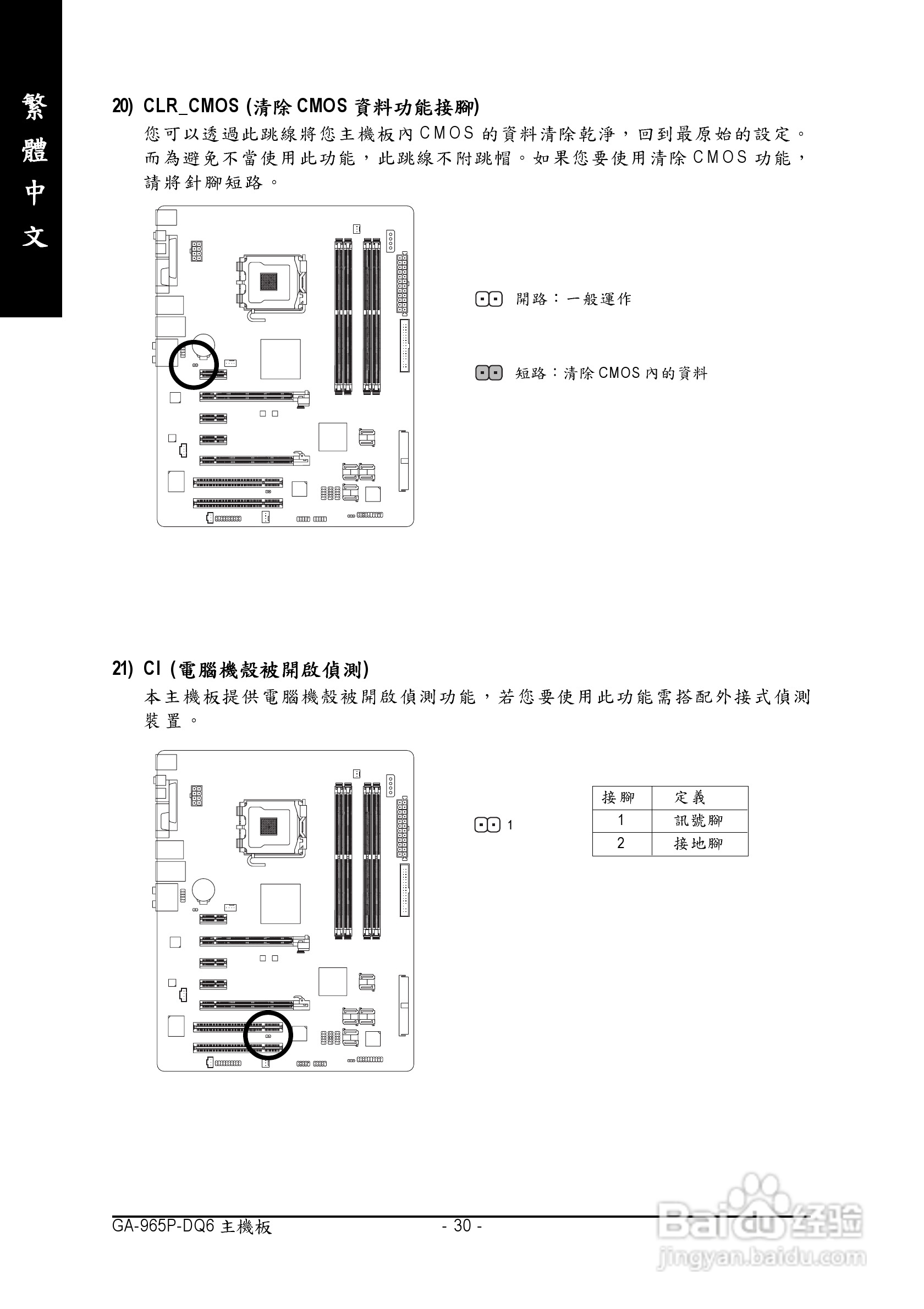 技嘉GA-965P-DQ6 (rev. 3.3)型主板说明书:[3]
