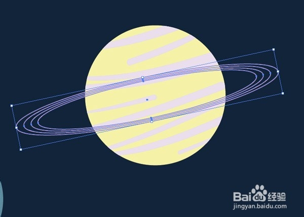 初级插画教程：卡通风格的空间场景(下)