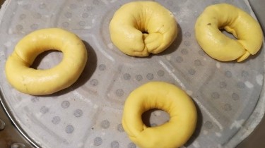 南瓜贝果的做法