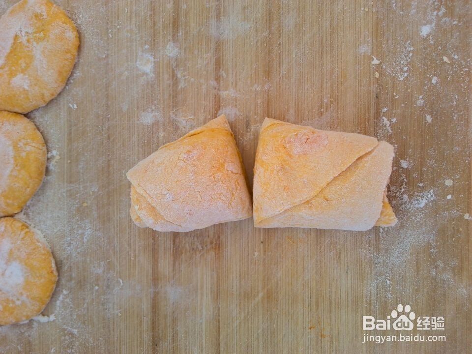 儿童食谱之南瓜玫瑰馒头