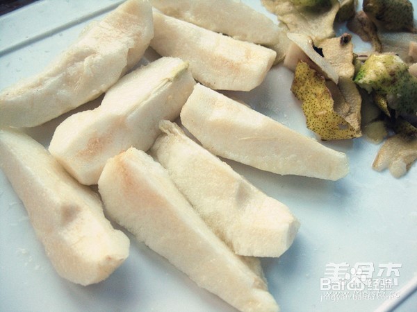 滋润下火之枸杞冰糖雪梨