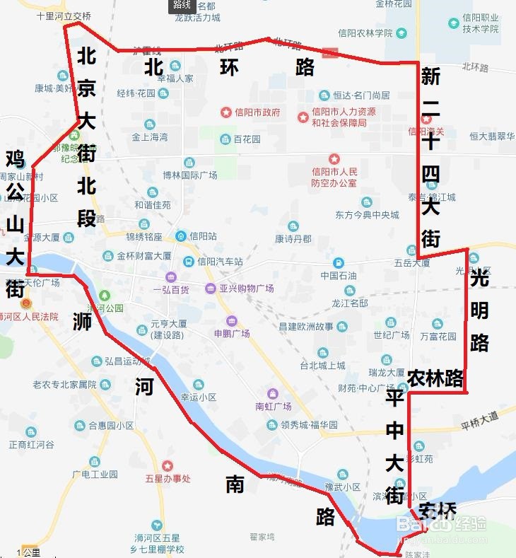 2019信阳限行限号规定 信阳限行限号区域地图