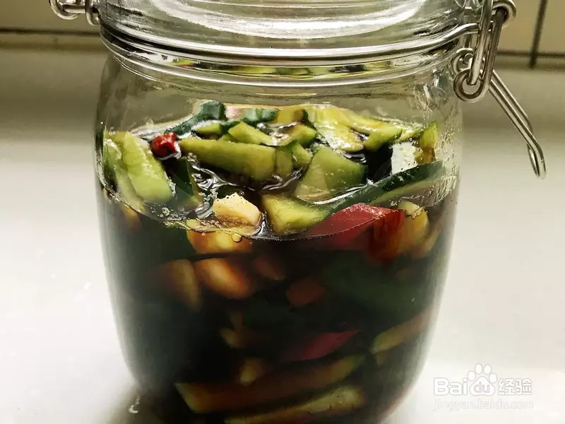 怎样做出家常菜系列之腌黄瓜
