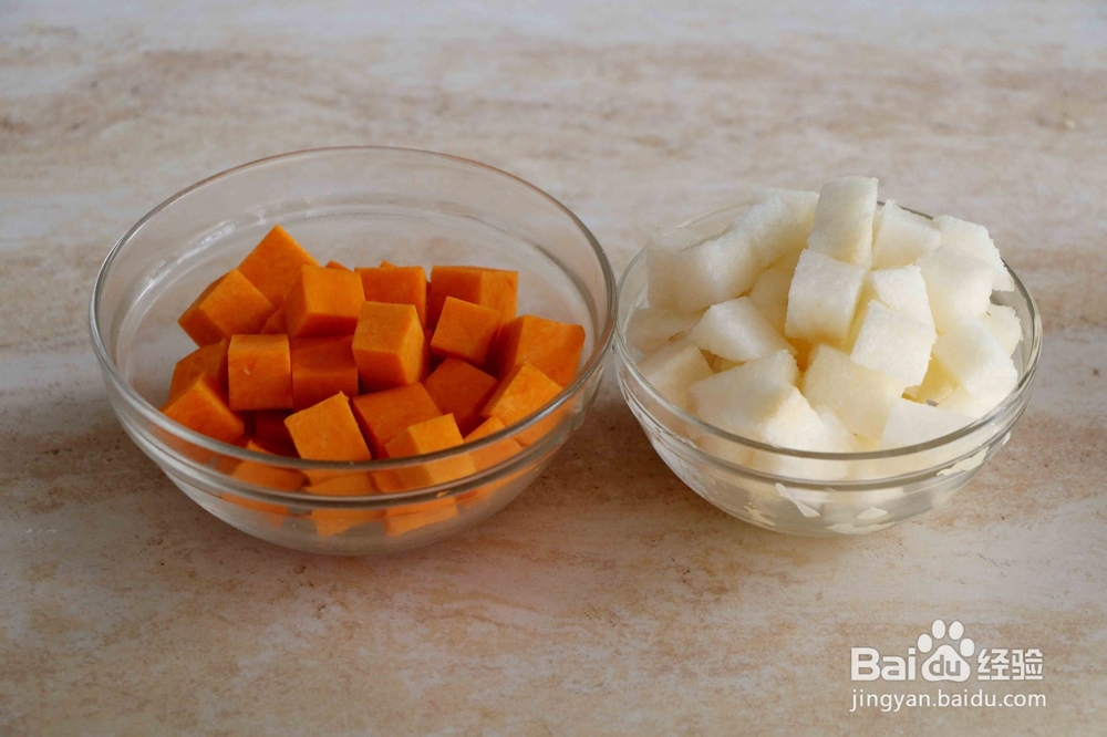 雪梨南瓜糖水怎么做？