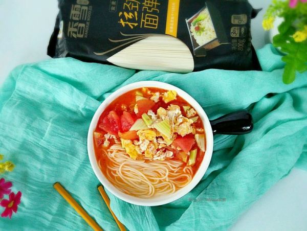 西红柿鸡蛋打卤拉面