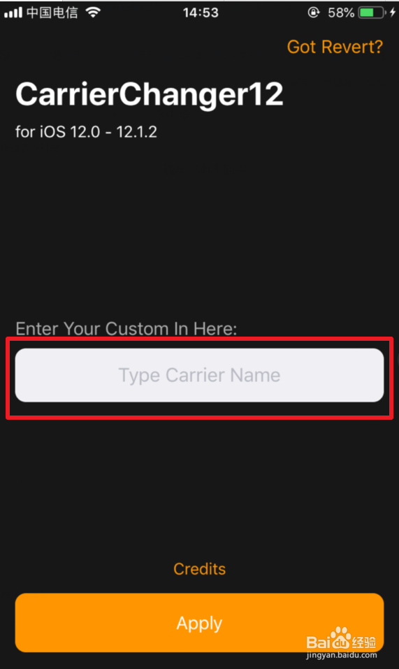 抖音上苹果ios12修改运营商文字怎么弄