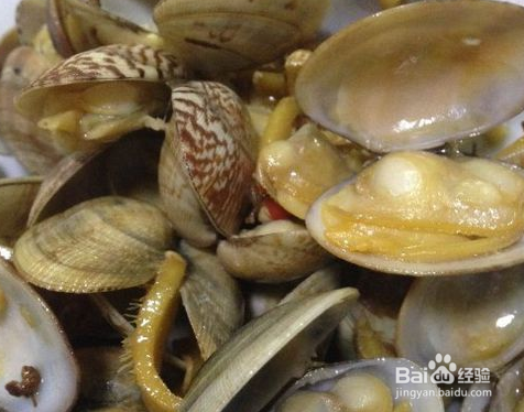 花蛤的做法步骤