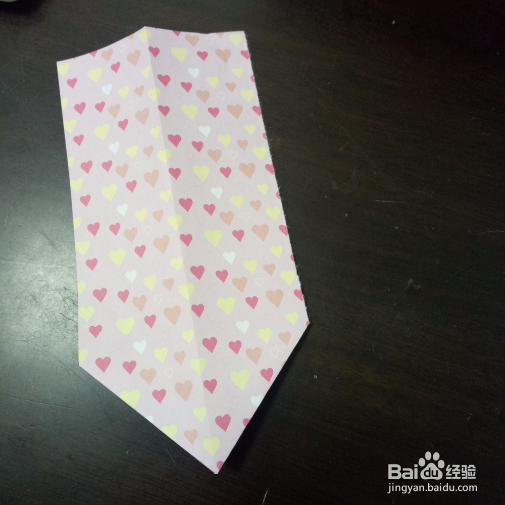 爱心笔帽的折纸方法