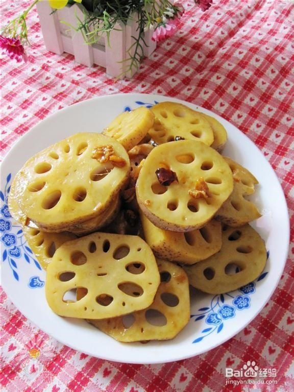 家常凉拌藕片