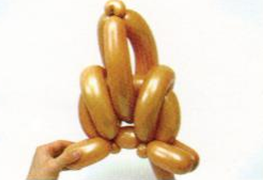 魔法气球造型系列之精品气球小狗