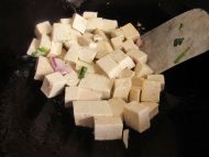 平菇炖豆腐的做法