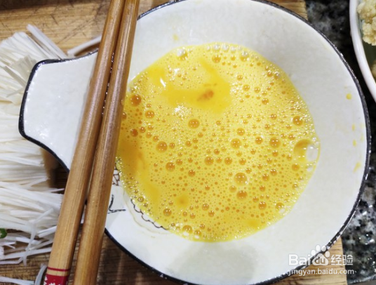 有机花菜鸡蛋汤