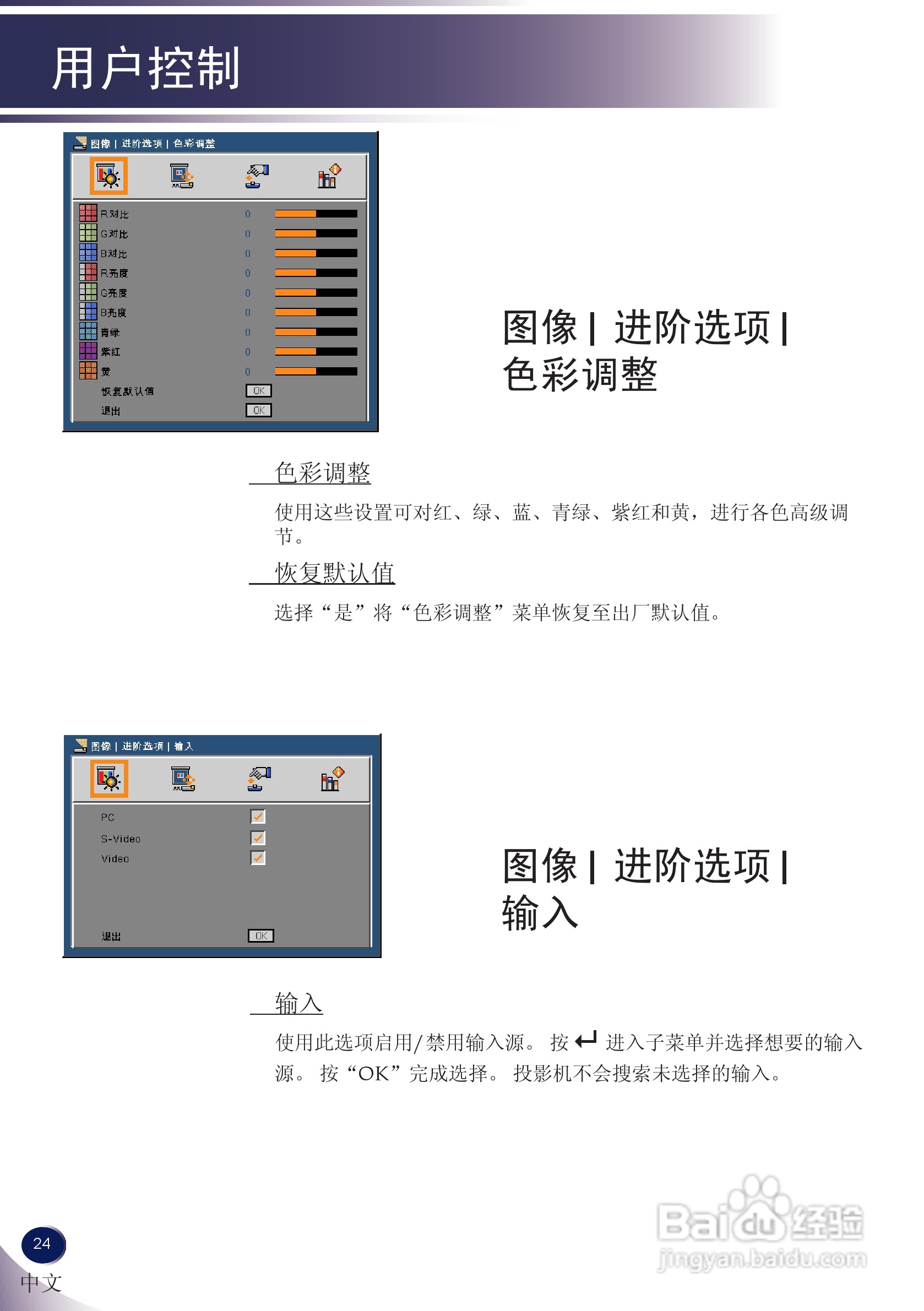 LG BS275投影机说明书:[3]