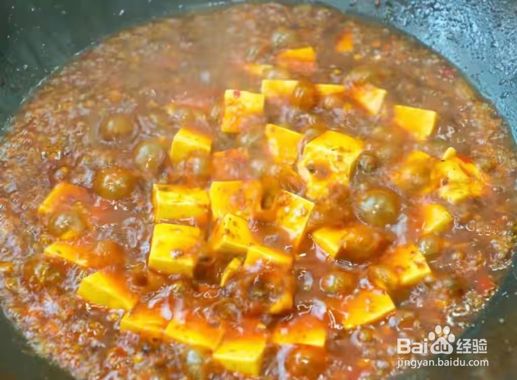 麻婆豆腐的做法