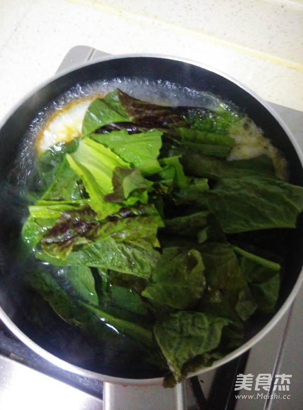 青菜鸡蛋汤的做法