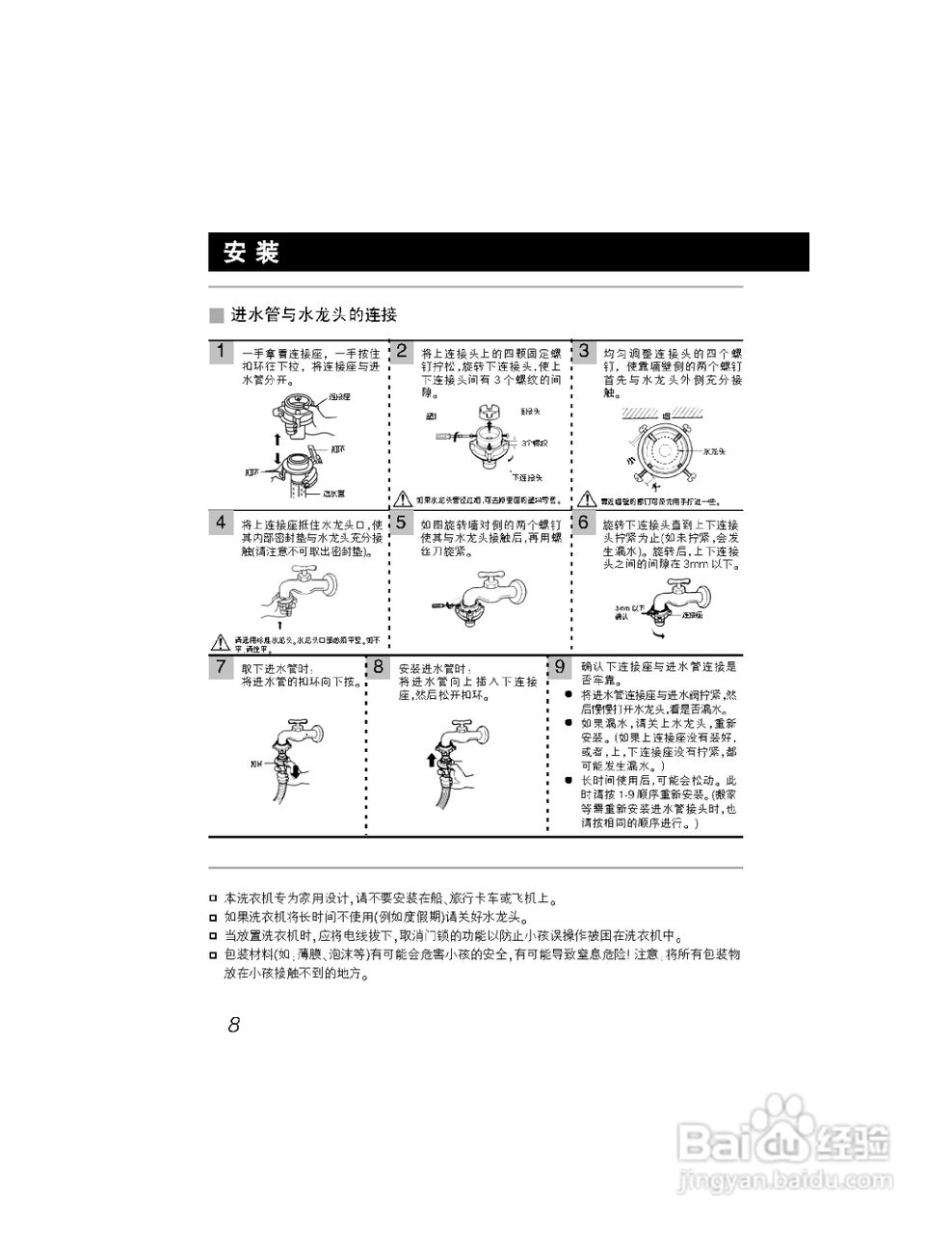 LG WD-A12219D洗衣机使用说明书:[1]