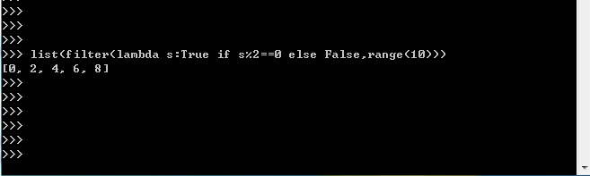 Python的lambda表达式和内置函数学习