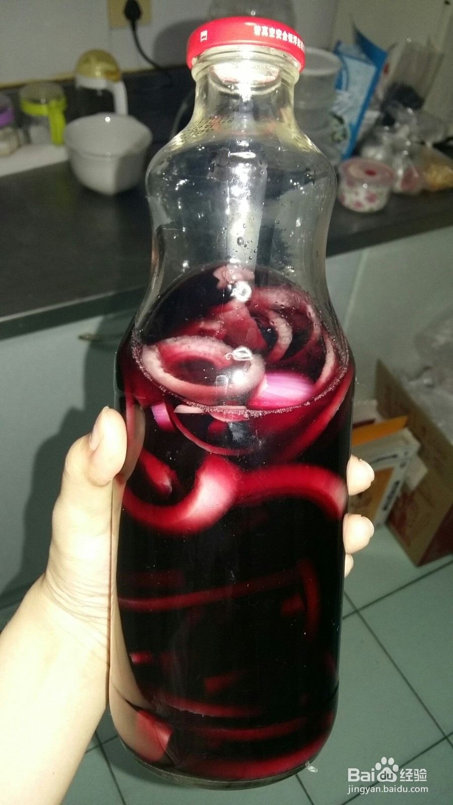 #健康养生#红酒泡洋葱的做法