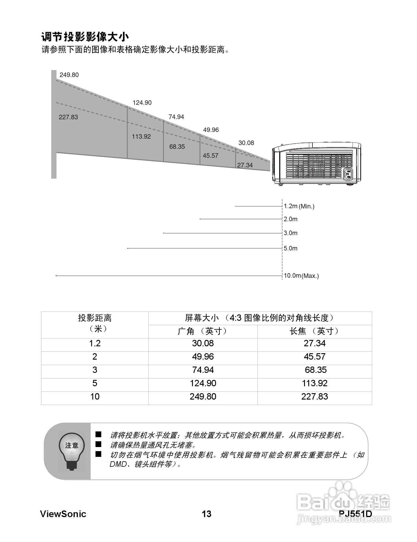 优派PJ551D-2投影机使用说明书:[2]