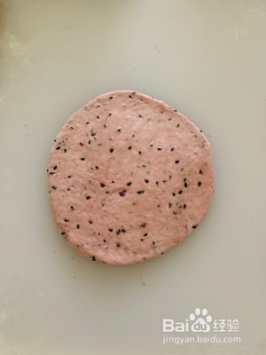 芝麻紫薯软欧包的做法