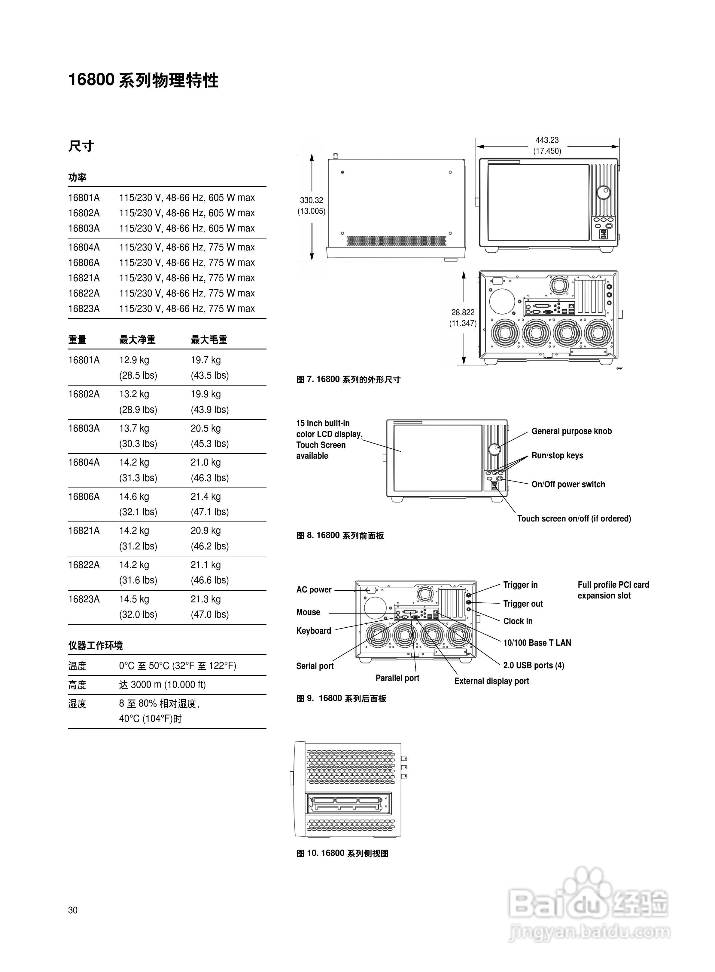 Agilent 16800系列便携式逻辑分析仪说明书:[3]