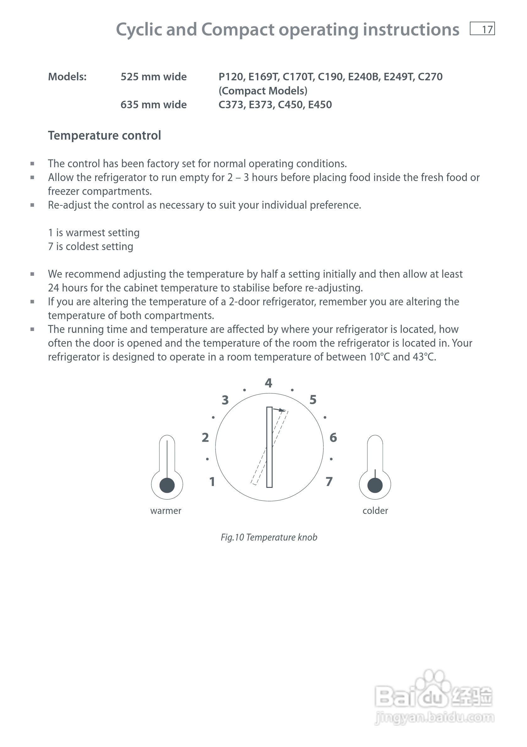 斐雪派克E402BRX2冰箱说明书:[2]